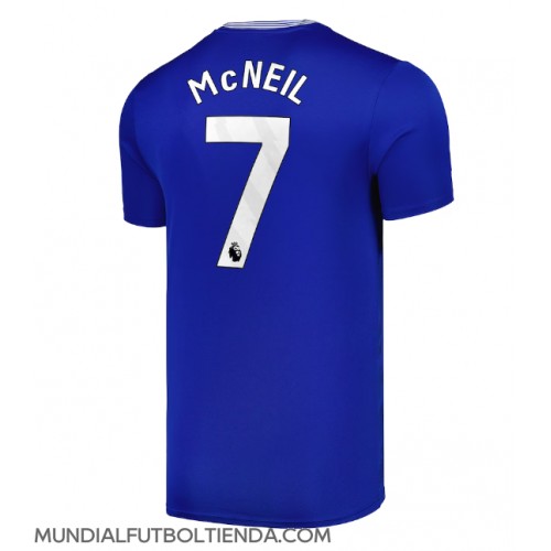 Camiseta Everton Dwight McNeil #7 Primera Equipación Replica 2024-25 mangas cortas